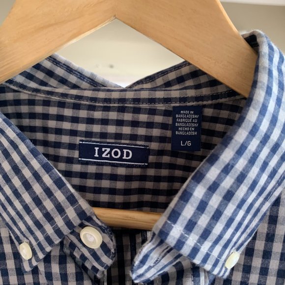 IZOD Button Down Shirt - L - Picture 2 of 9
